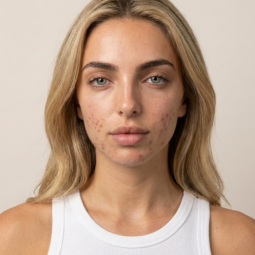 Mariam, 27, undefined, before DermLens AI — hormonal acne